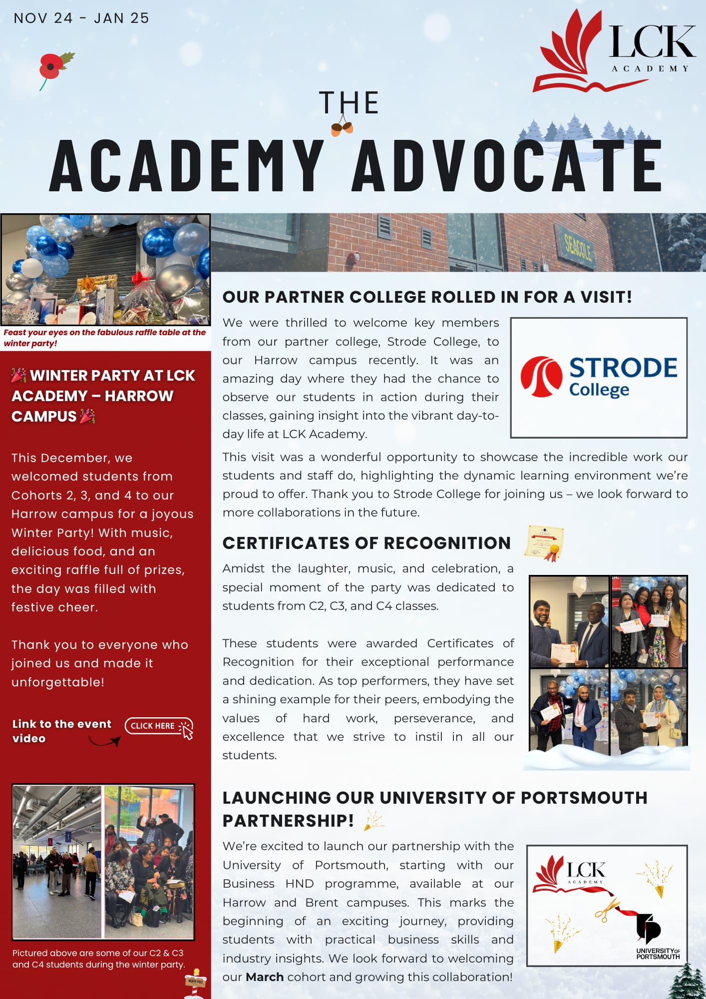 LCK Academy Newsletter Issue #5